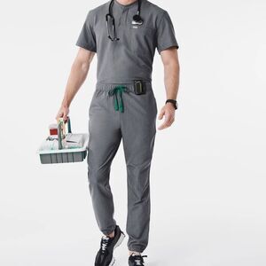 Figs Naga Jogger Scrub Pants™ in Navy Color Small Regular NWT in packaging‎